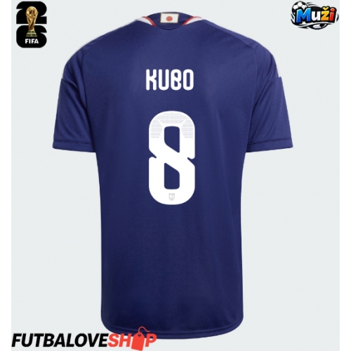 Dres Japonsko Takefusa Kubo #8 Domáci MS 2026 Krátky Rukáv